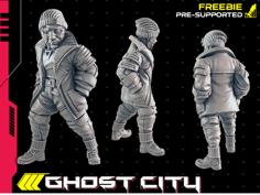 Beanie Civilian – [GHOST CITY] 3D Printer Model