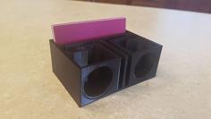 Subwoofer Box Business Card Holder 3D Printer Model