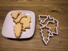 Christmas Cookie Cutter 3D Printer Model