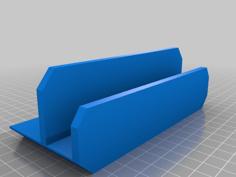 Simple Panel Mount Keyboard Holder 3D Printer Model