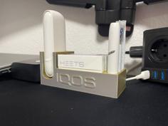 IQOS Pocket Charger + Heets Holder 3D Printer Model