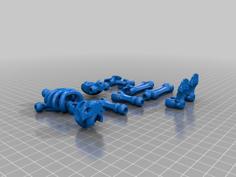 SKELTON PARTS 3D Printer Model