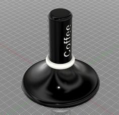 Coffee Tamper 53mm. For Espresso Machine 3D Printer Model