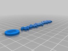 Spotify Code 3D – Orelsan 3D Printer Model