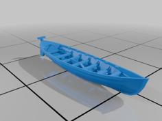 Royal Navy 27ft Whaler – “Montagu Whaler” 3D Printer Model