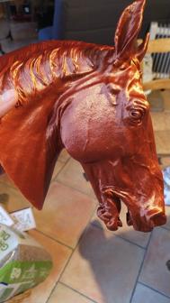 Wall Mount Horse Head – Tête De Cheval à Accrocher Au Mur 3D Printer Model