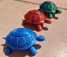 Hermann’s Tortoise (cute Turtle) 3D Printer Model