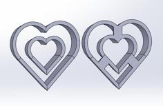 Cookie Cutter Heart 3D Printer Model