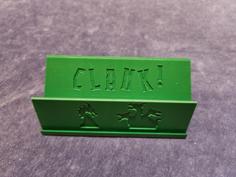 Clank! Market Card Display 3D Printer Model