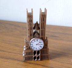 Tardis ‘Classic Series 1’ Cathedral Clock 3D Printer Model