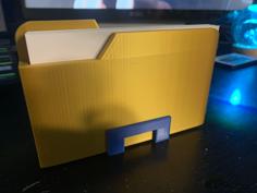 Index Card Folder Holder 3D Printer Model