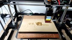 RigidBot 3d Laser Engraver Mount 3D Printer Model