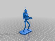 B1 BattleROCK 3D Printer Model