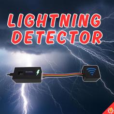 LIGHTNING DETECTOR WHIT ESP8266 AND AS3935 3D Printer Model