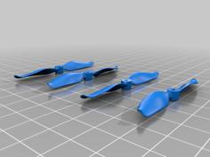 Drone Propellers Ready To Fly 3D Printer Model