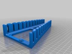 Ringschlüssel Stier Wandhalterung / Combination Wrench Wall Mount 3D Printer Model