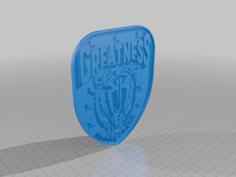 Roman Reigns Logo 3D Printer Model