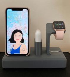 Apple Charging Dock 3D Printer Model