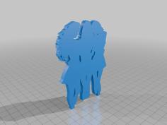 3 Women Silhouette 3D Printer Model