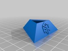 Small GAN Cube Holder 3D Printer Model