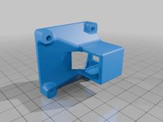 40mm Compact Fan Mount V2 For Azores WAS-110 3D Printer Model