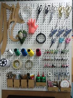 Organize Sewing Tools Pegboard – Laser Cut