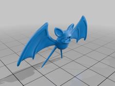 Pokemon Zubat #41 – Optimized For 3D Printing 3D Printer Model