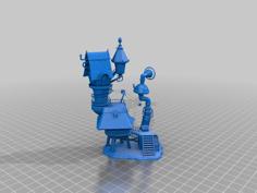 Steampunk House – Aos – Empire – Terrain 3D Printer Model