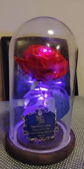 Beauty And The Beast Flower Sign 3D Printer Model