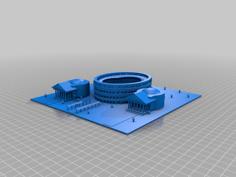 Flavian Amphitheatre 3D Printer Model