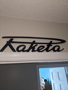 Raketa Watch Logo Multi Piece Wall Art 3D Printer Model