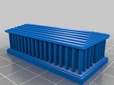 Athenian Parthenon (full And Cut Views) 3D Printer Model