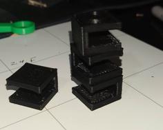 Support Z Offset Calibration Test, Stackable Petg 3D Printer Model