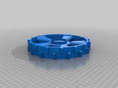 Wheel Gardena Sileno 3D Printer Model