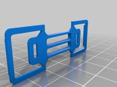 Toothpick Frame Simple Battery Mount 3D Printer Model