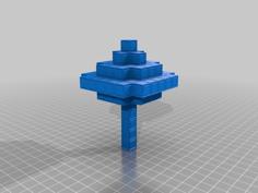 Minecraft Tree 3D Printer Model