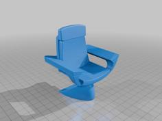 Captains Chair Kelvin Timeline- Star Trek 3D Printer Model