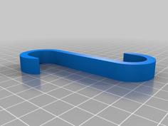 Hook For Ikea Vitval Loft Bed 3D Printer Model