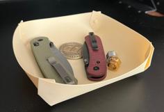 EDC Valet Tray 3D Printer Model