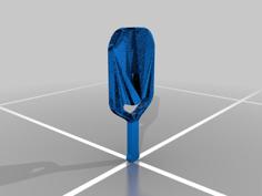 Pickleball Paddle 3D Printer Model