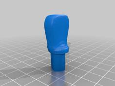 Resin Bottle Cap With Dispenser 3D Printer Model