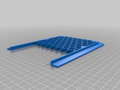 Laptop Table Ventilation Grid 3D Printer Model