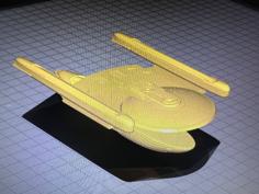 Star Trek Oberth Excelsior Class 3D Printer Model