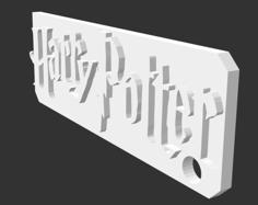 Harry Potter Keychain 3D Printer Model