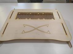 Laser Cut 15″ Laptop Stand