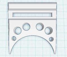 Nexus 7 Stand – Compact 3D Printer Model