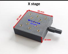 Printed Linear Stage 3D Printer Model