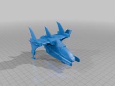 NEG Eagle Fighter (UT2k4) 3D Printer Model