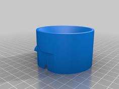 Windproof Ashtray Lid 3D Printer Model