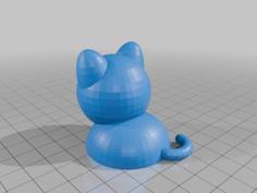 Half Cat 3D Printer Model